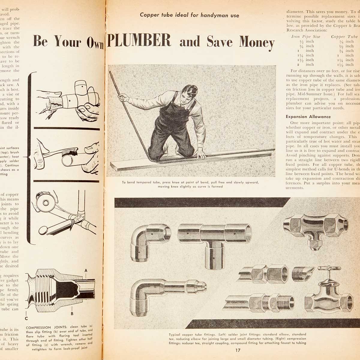 1951 Family Handyman Feature: Be Your Own Plumber