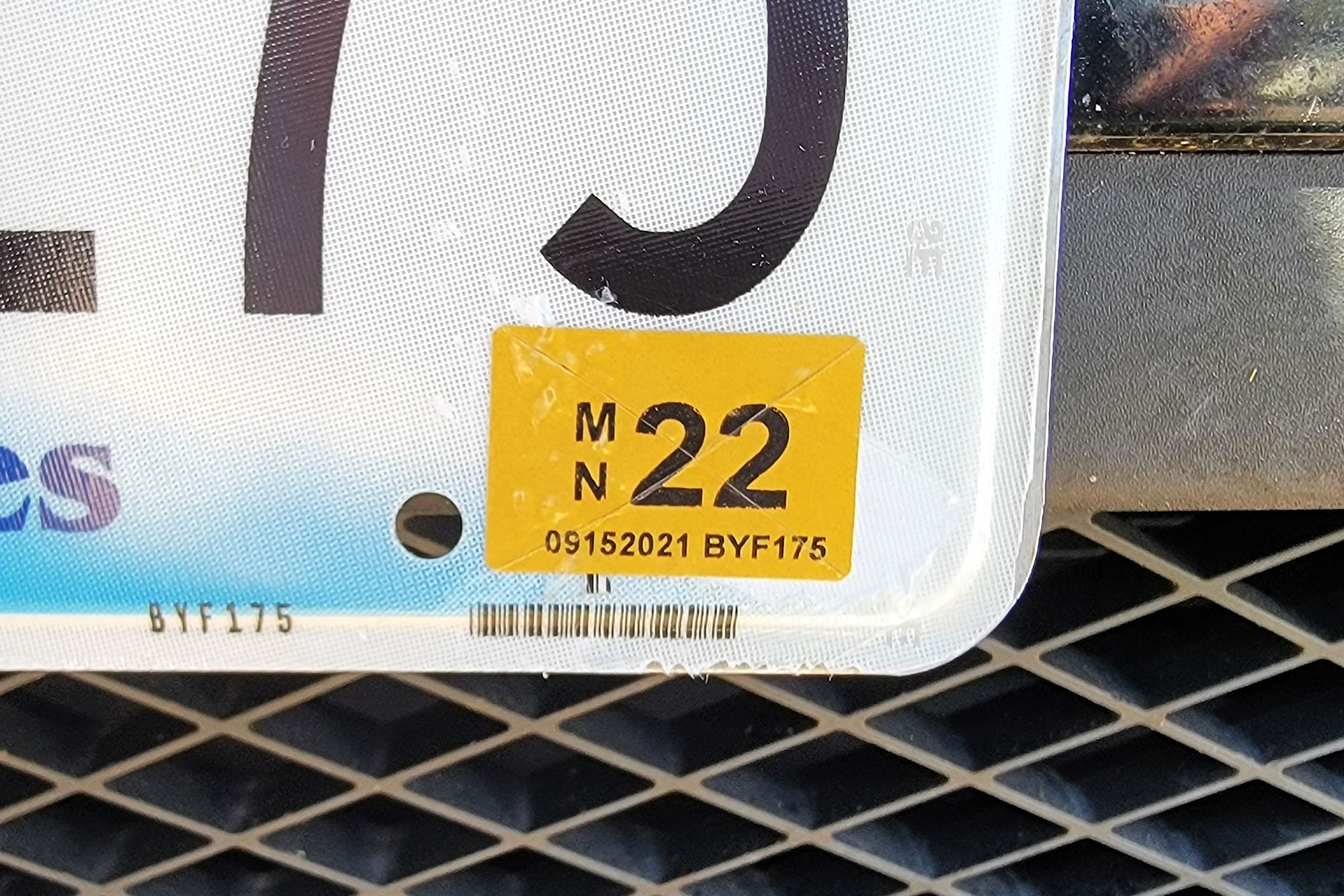 Always Score Your License Plate Sticker with a Razor — Here’s Why