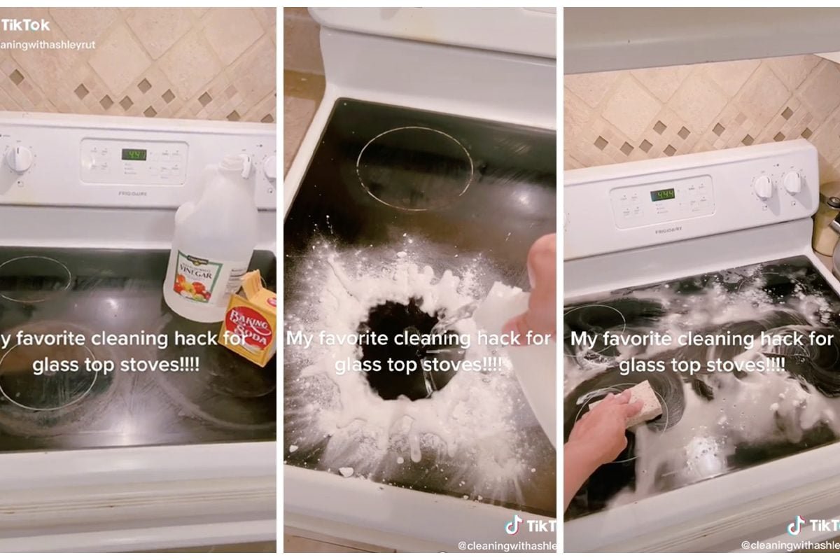 Can This TikTok Hack Clean a Burnt Glass Stove Top?
