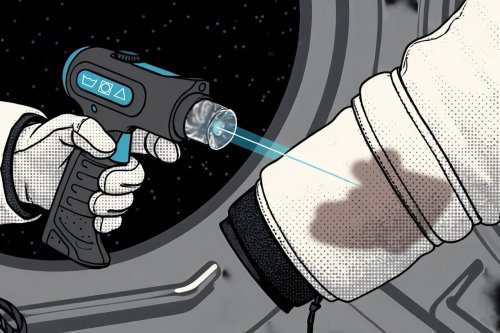 NASA is building a laundry gun for space