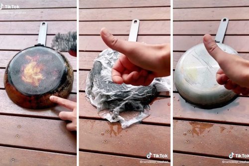 How to Clean the Outside Bottom of a Pan
