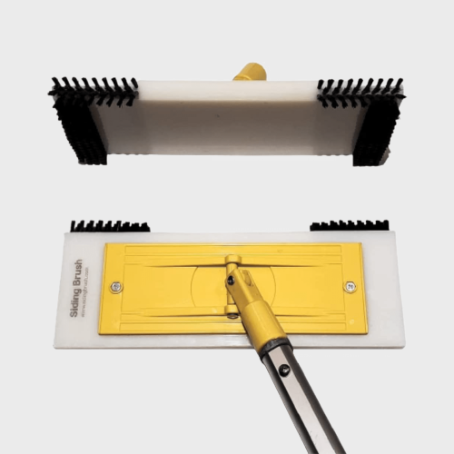 This Innovative Brush Makes Cleaning Vinyl Siding a Breeze