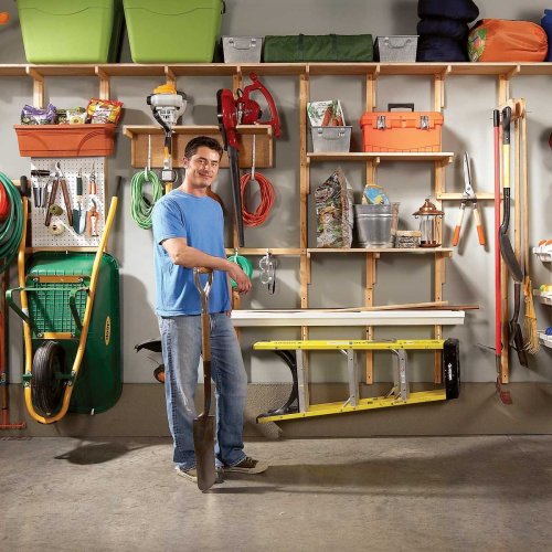 12 Space-Saving Garage Organization Ideas That You Can DIY