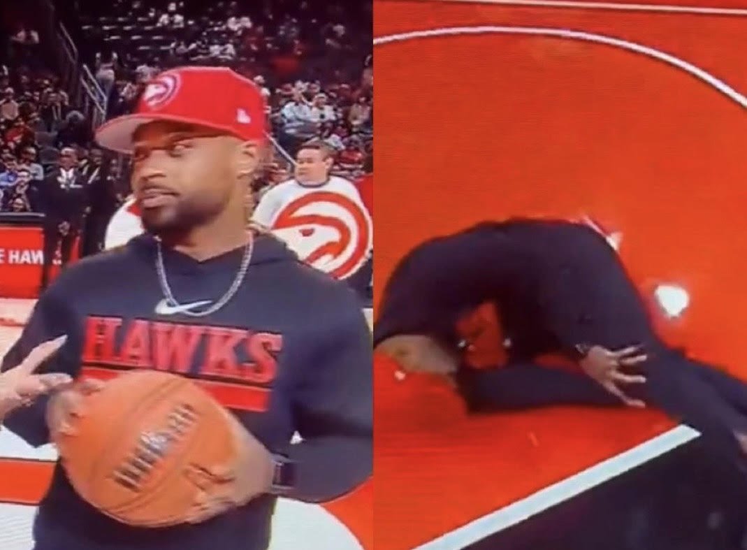 Fans React To Atlanta Hawks Fan Tearing ACL During In-Game Contest