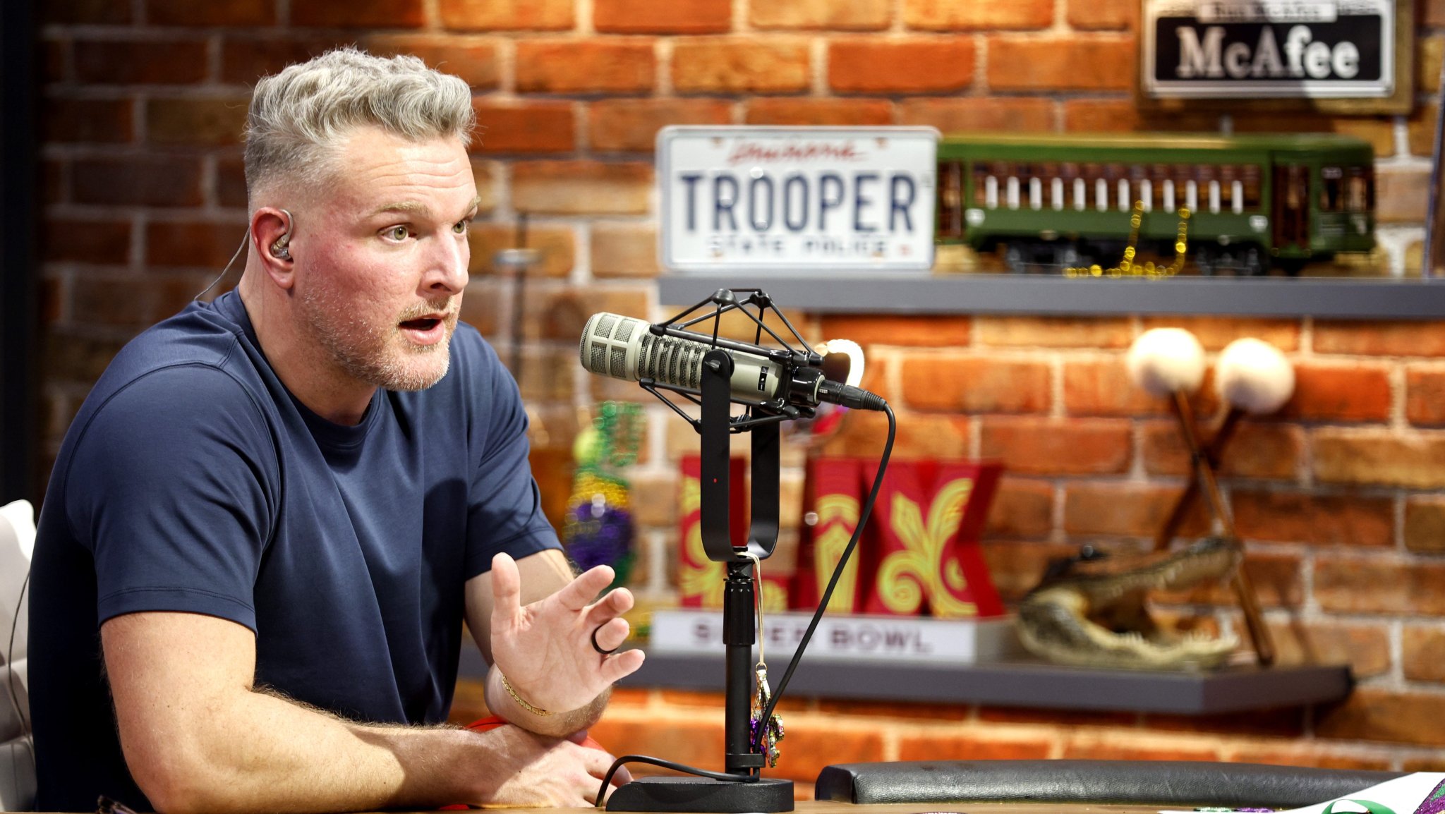 Pat McAfee dons fat suit for Super Bowl commercial