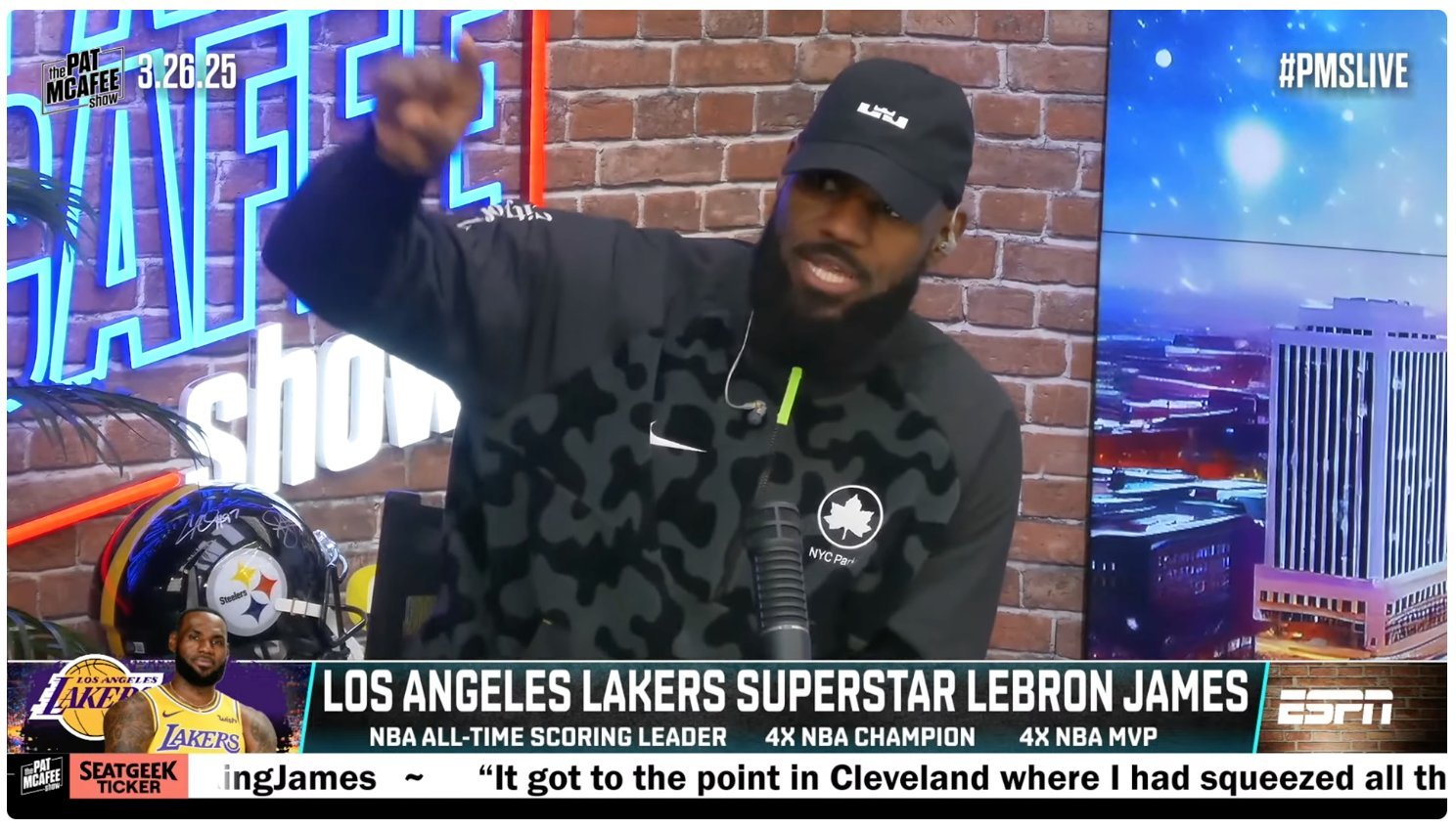 LeBron James Hints The 2003 NBA Draft Lottery Was Rigged For Him To Join Hometown Cleveland Cavaliers