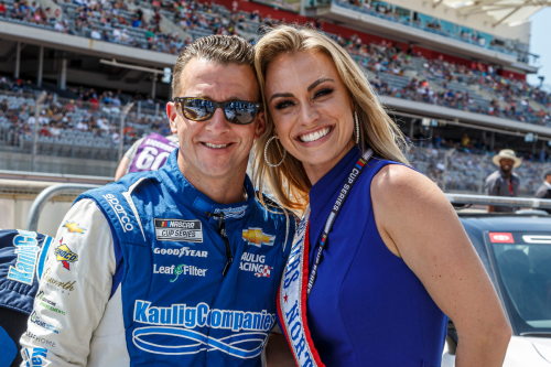 A.j. Allmendinger Met His Wife Tara At The Indianapolis 500 