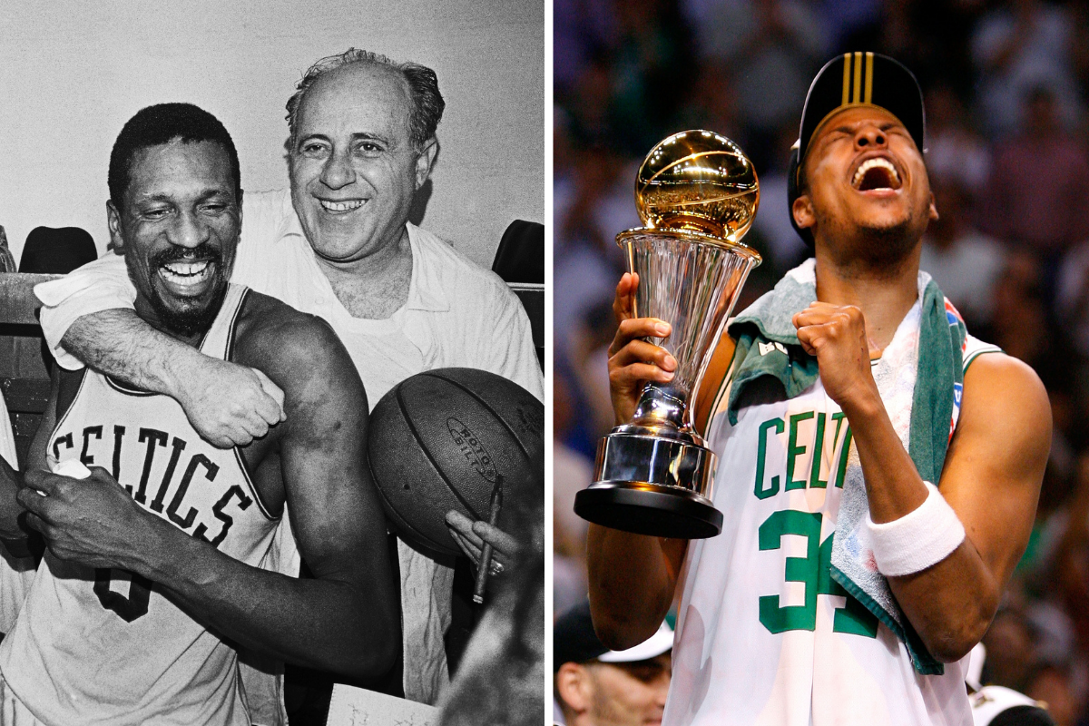 Boston Celtics All-Time Starting 5: More Rings Than a Jewelry Store - cover