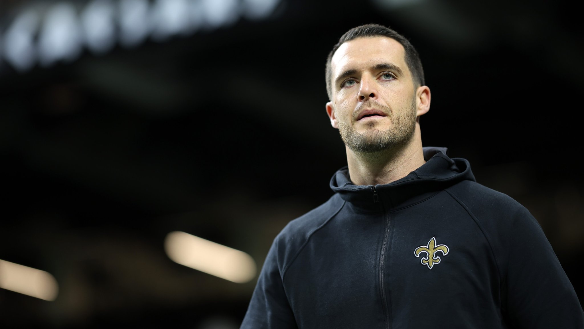 Saints Coach Kellen Moore Won't Commit To Derek Carr As Starting QB Moving Forward