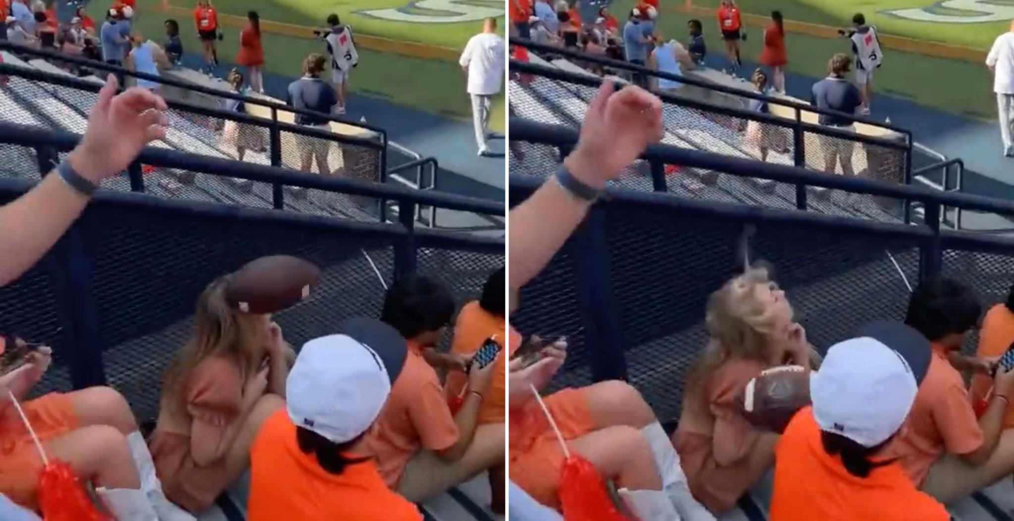 Auburn Fan Drilled in Face by Field Goal Before Georgia Game