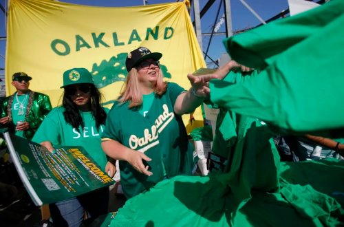 A's Fans Stay In Parking Lot For Opener In Act Of Protest