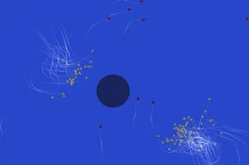 Flocking and Boids Simulation in Unity2D