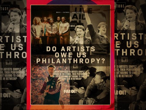 Do artists owe us philanthropy?