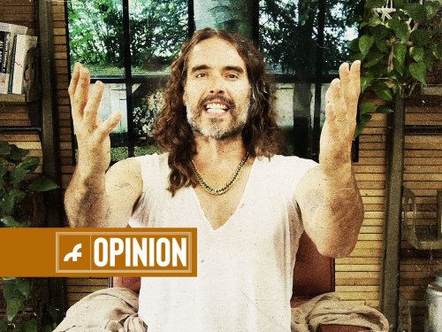 How did Russell Brand go from edgy comedian to provocative political commentator?