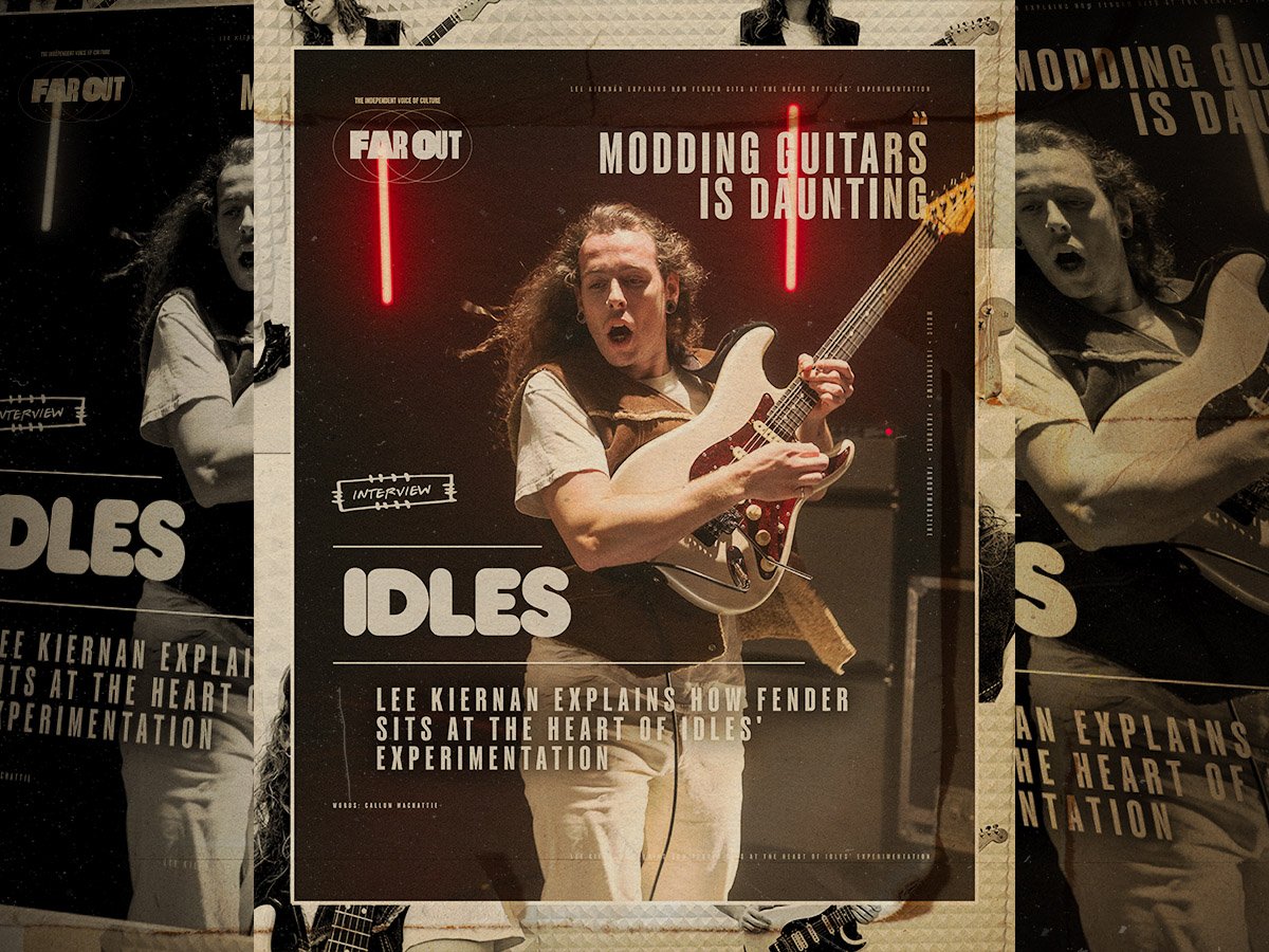 “Modding guitars is daunting”: Lee Kiernan explains how Fender sits at the heart of Idles’ experimentation