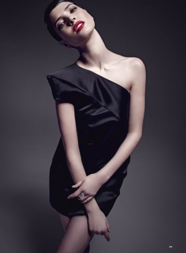 Hanaa Ben Abdesslem is Divine in Harper's Bazaar Turkey's April 2013 Cover Shoot – Fashion Gone Rogue