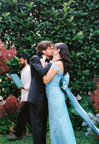 Inside the garden wedding of Melbourne cinematographer, Petra Leslie