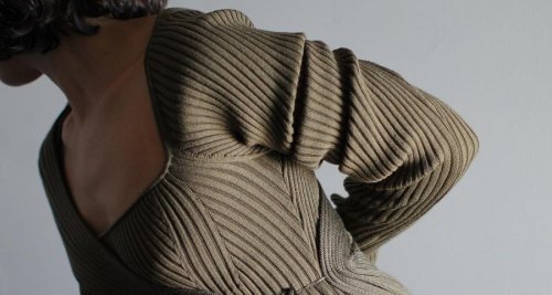Naarm-based designer Laura Galati uses vintage machinery to reinvent knitwear