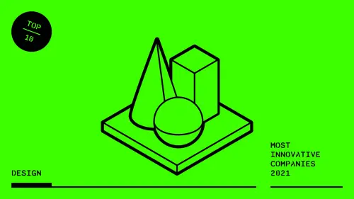The 10 most innovative design companies of 2021
