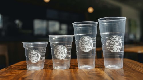 Starbucks' latest sustainability push: Cold drink cups will have 20% less plastic