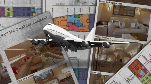 What Trump's 'palace in the sky' plane from Qatar might look like