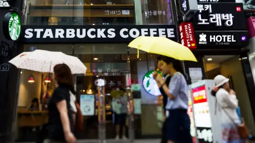 Why Starbucks is banning orders under certain names in South Korea