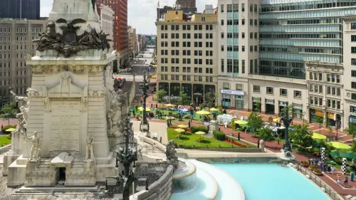 Indianapolis wants to turn a traffic circle into a park. It’s a brilliant idea