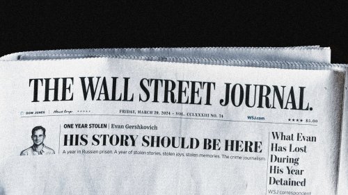 Why the Wall Street Journal left a blank article on its front page today