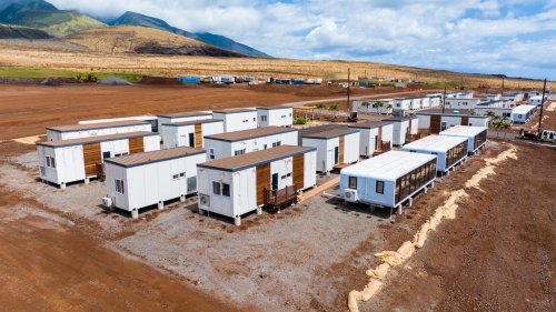 This Maui neighborhood built modular housing for fire survivors in just 100 days