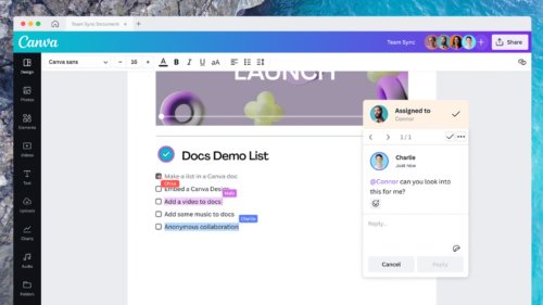 Canva Docs’s AI text generator is a great writing tool