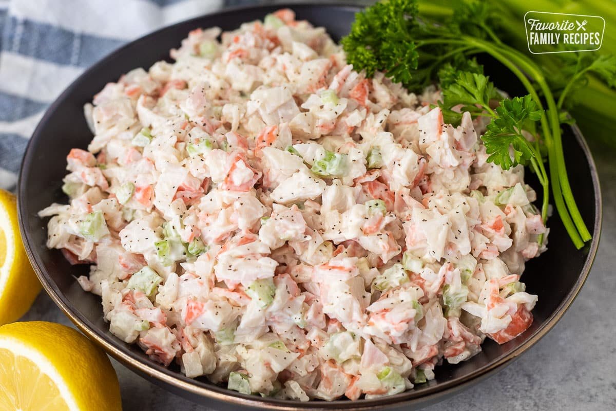Easiest Crab Salad Recipe (plus 10+ ways to enjoy it)