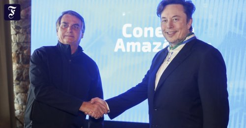 Treffen in Brasilien: Jair Bolsonaro hofft auf Elon Musk