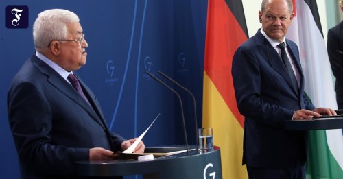 Bei Treffen in Berlin: Abbas wirft Israel „Holocaust“ an Palästinensern vor – Scholz empört