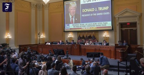 Erstürmung des Kapitols: Trump muss angeklagt werden