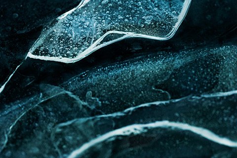 Striking Frozen Water ‘Landscapes’ by Heidi Romano