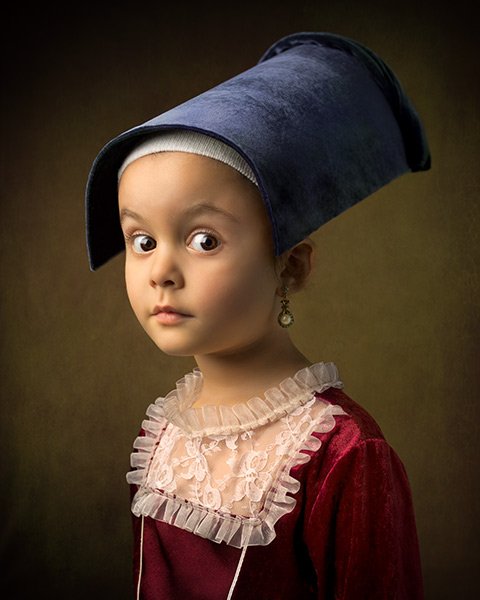Photographer Channels Old Master Painters with Portraits of His Daughter