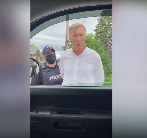 Canadian Political Leader Arrested for Attending Small Anti-Lockdown Protest—Days After Trudeau Attended Massive Ontario Gathering
