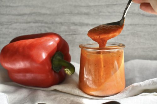 Roasted Red Pepper-Garlic Sauce
