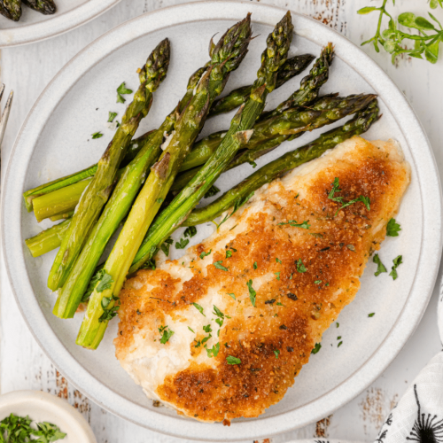 Baked Parmesan Crusted Chicken Breasts - Longhorn Steakhouse Copycat