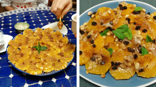 Erfrischendes Orangen-Dessert aus Marokko