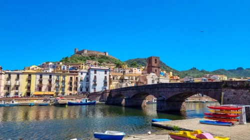Bosa auf Sardinien, einer der schönsten Orte Italiens