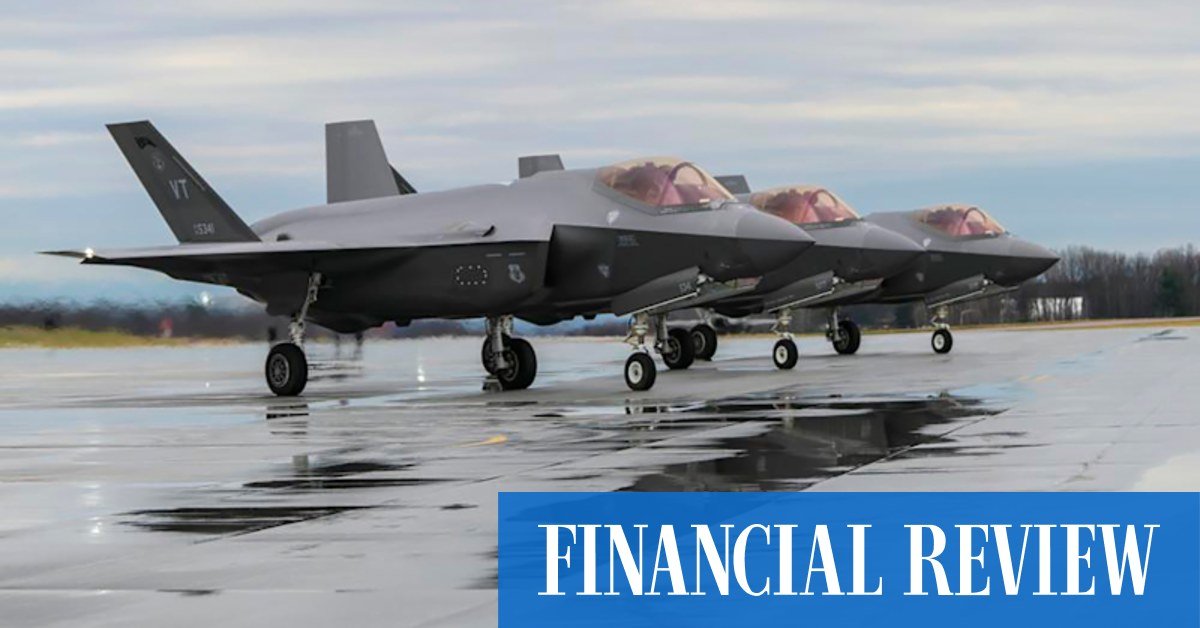 China seizes sensitive F-35 parts diverted from Australia
