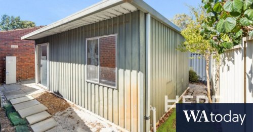 Perth’s rental madness: $320 per week for a back-garden shed