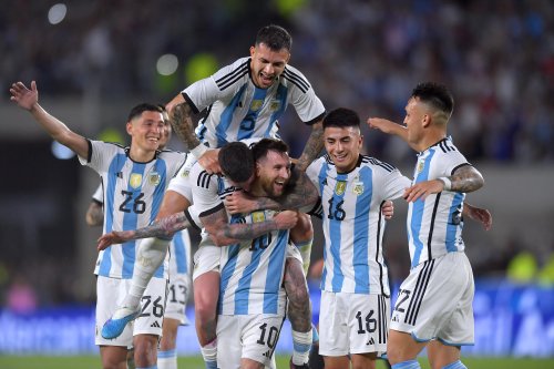 Majestic Messi playing with joy again