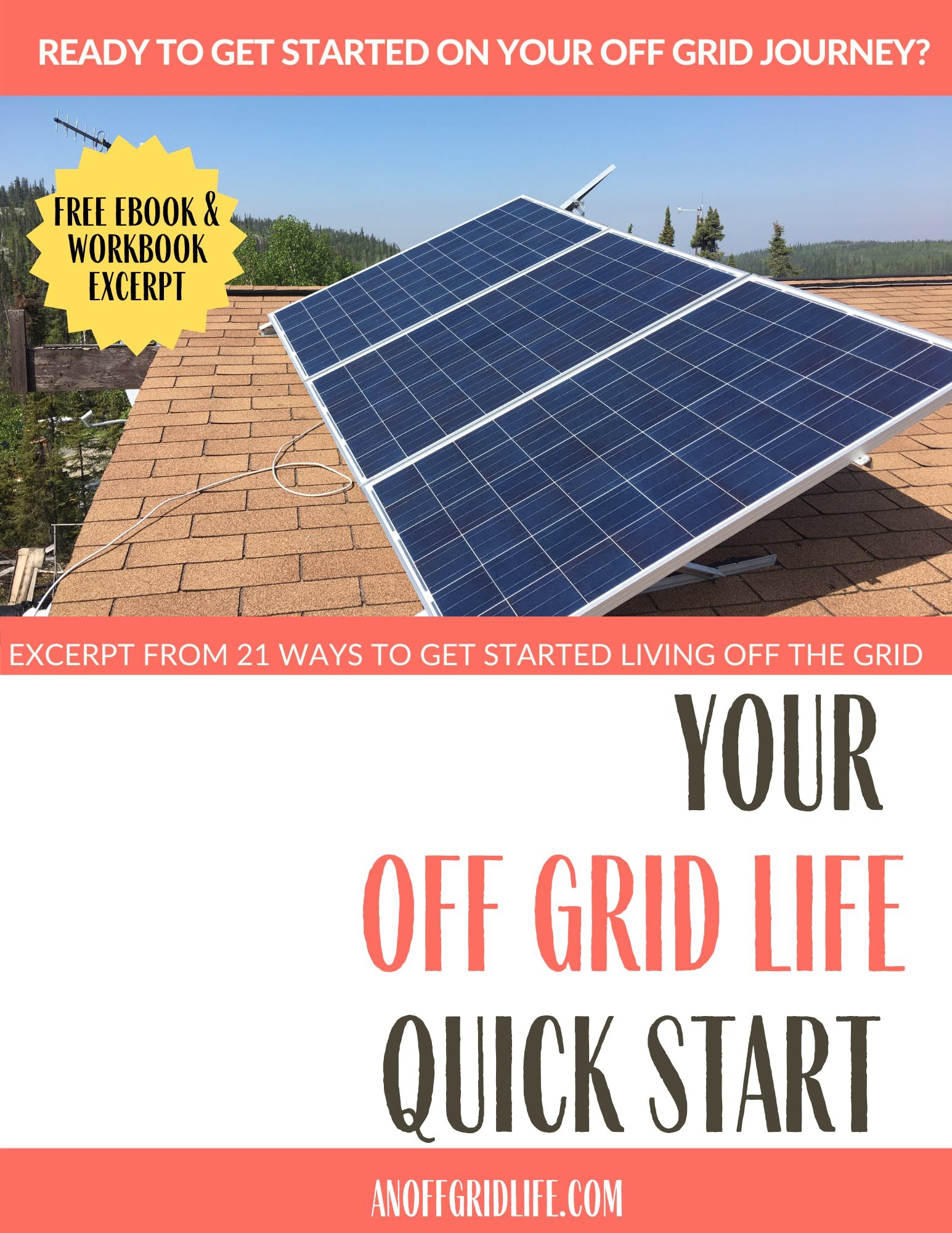 Ready to get started on your dreams of moving off the grid?