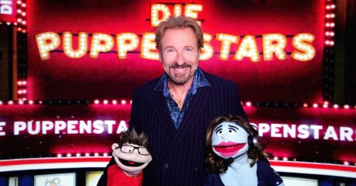 "Die Puppenstars": Gottschalk moderierte RTL-Castingshow
