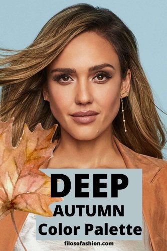 Deep Autumn Color Palette: Colors For Wardrobe and Makeup