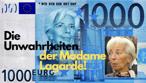 Die Unwahrheiten der Madame Lagarde! Marktgeflüster (Video)