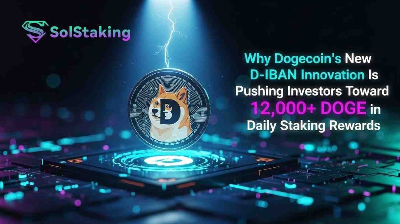 Why Dogecoin’s New D-IBAN Innovation Is Pushing Investors Toward 12,000+ DOGE in Daily Staking Rewards