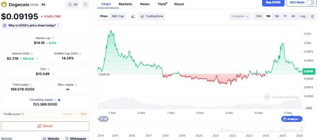 Dogecoin price spikes 10% after Elon Musk announces X Money